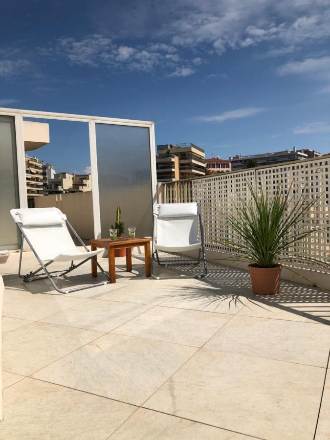 Esterel Terrasses, Roof Top, Plage, Parking Payant Cannes Esterno foto